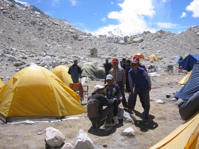 Indian Naval Experest Expedition 2004 - Base Camp - 1